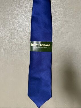 NWT Vintage Harve Benard 100% Silk tie tie